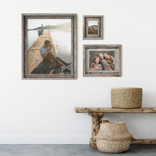 Rustic Photo Frames | Personalized Photo Gifts and Products | Harold's ...