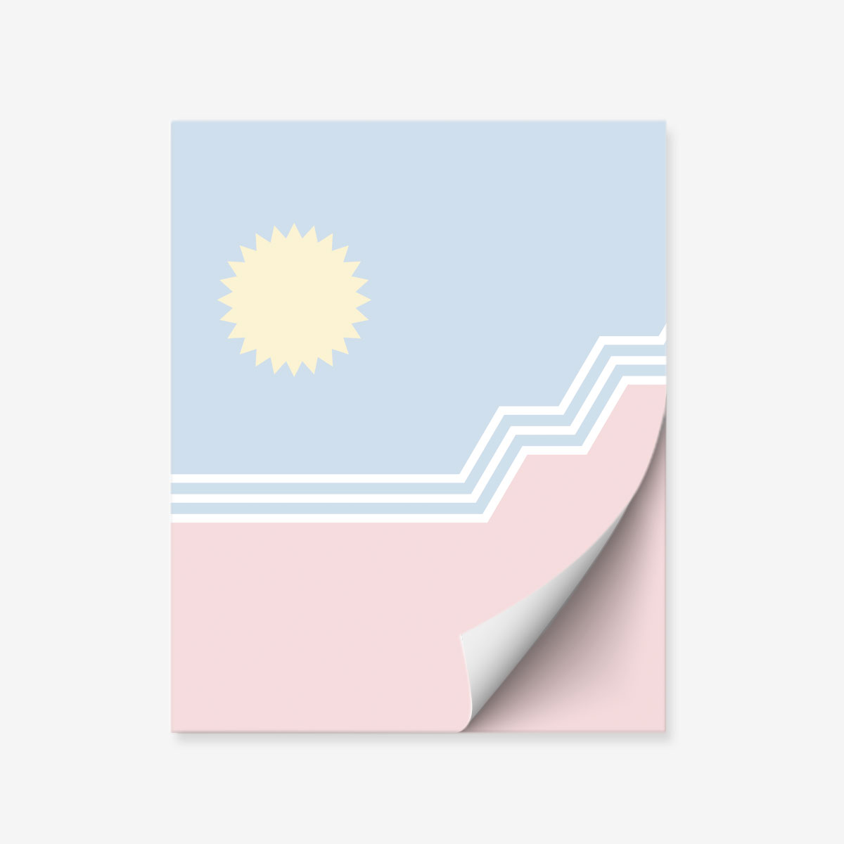 SF Flag 4x5" Notepad