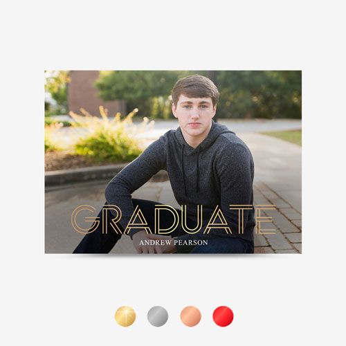 Graduate Foil | Flat Card