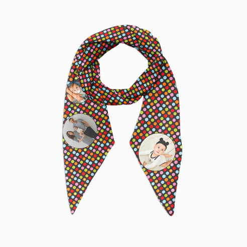 Jersey Scarf | Color Dots