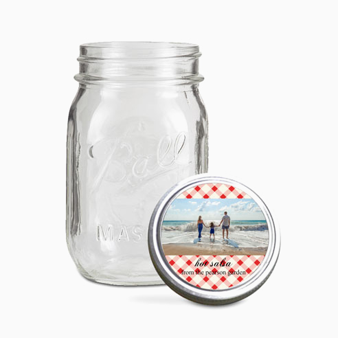Jar Toppers | Gingham