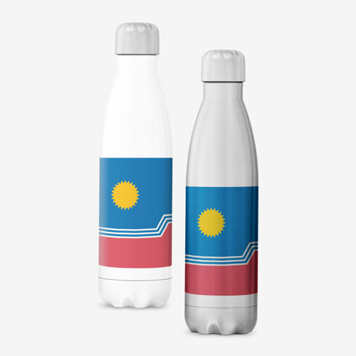 SF Flag Tapered Water Bottle