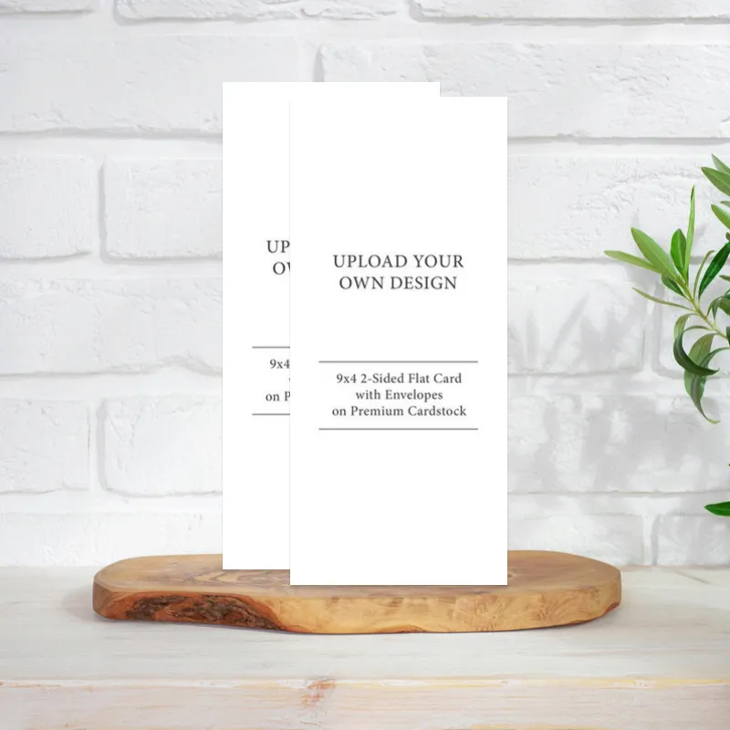Upload Your Own Design 4x9 Double Sided Flat Card Harold #39 s Photo Upload Your Own Design 4x9 Double Sided Flat Card Harold #39 s Photo